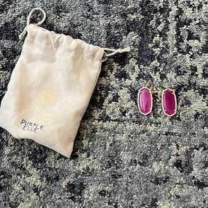 Kendra Scott Elle Earrings in Purple